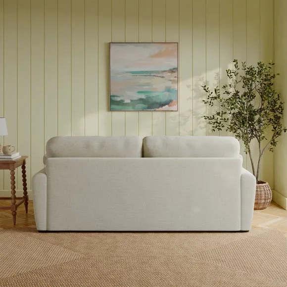 Milton Textured Chenille 3 Seater Sofa 2