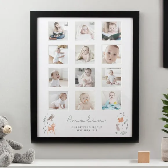Personalised Woodland Animal Multi Photo Frame 1