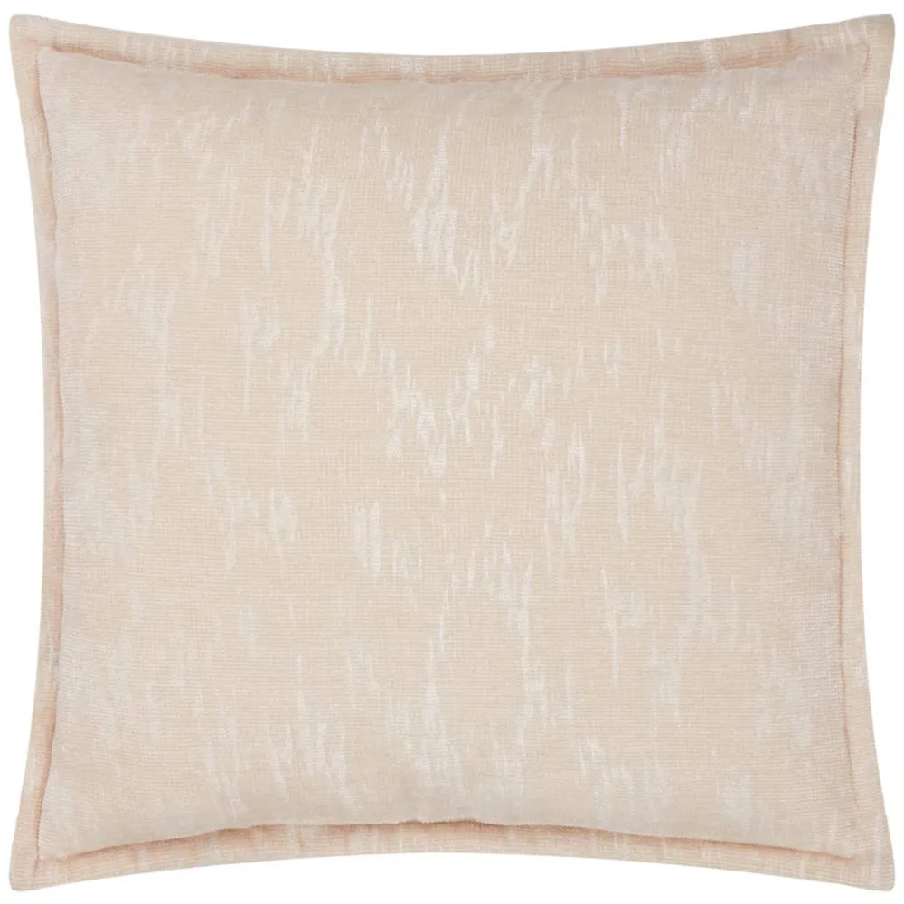 Paoletti Aurelio Chenille Jacquard Cushion in Off-White 2