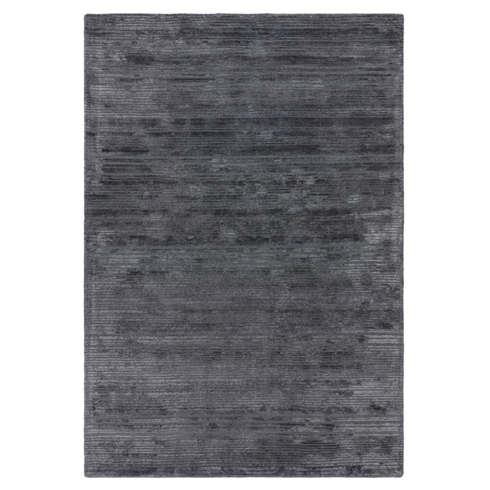 Heath Petrol 120X170Cm Rug, Square, Blue Viscose | Barker & Stonehouse