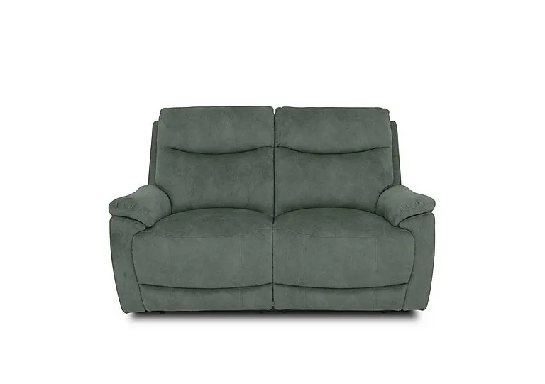 Sloane Fabric 2 Seater Power Recliner Sofa with Power Headrests - Dexter Fern - Sofas and Armchairs - In Time for Christmas