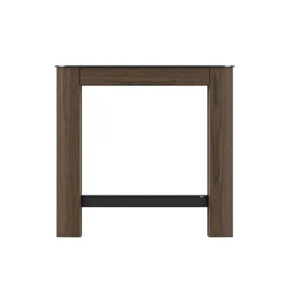 Return - Affinity Real Curved Side Table, Wood 3