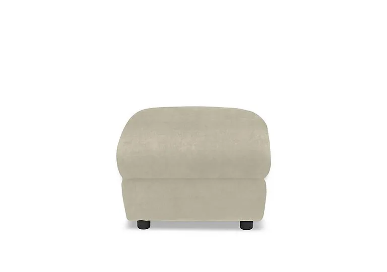 Raven Fabric Footstool