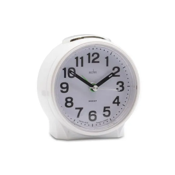 Acctim Eden Non Ticking Analogue Alarm Clock 5