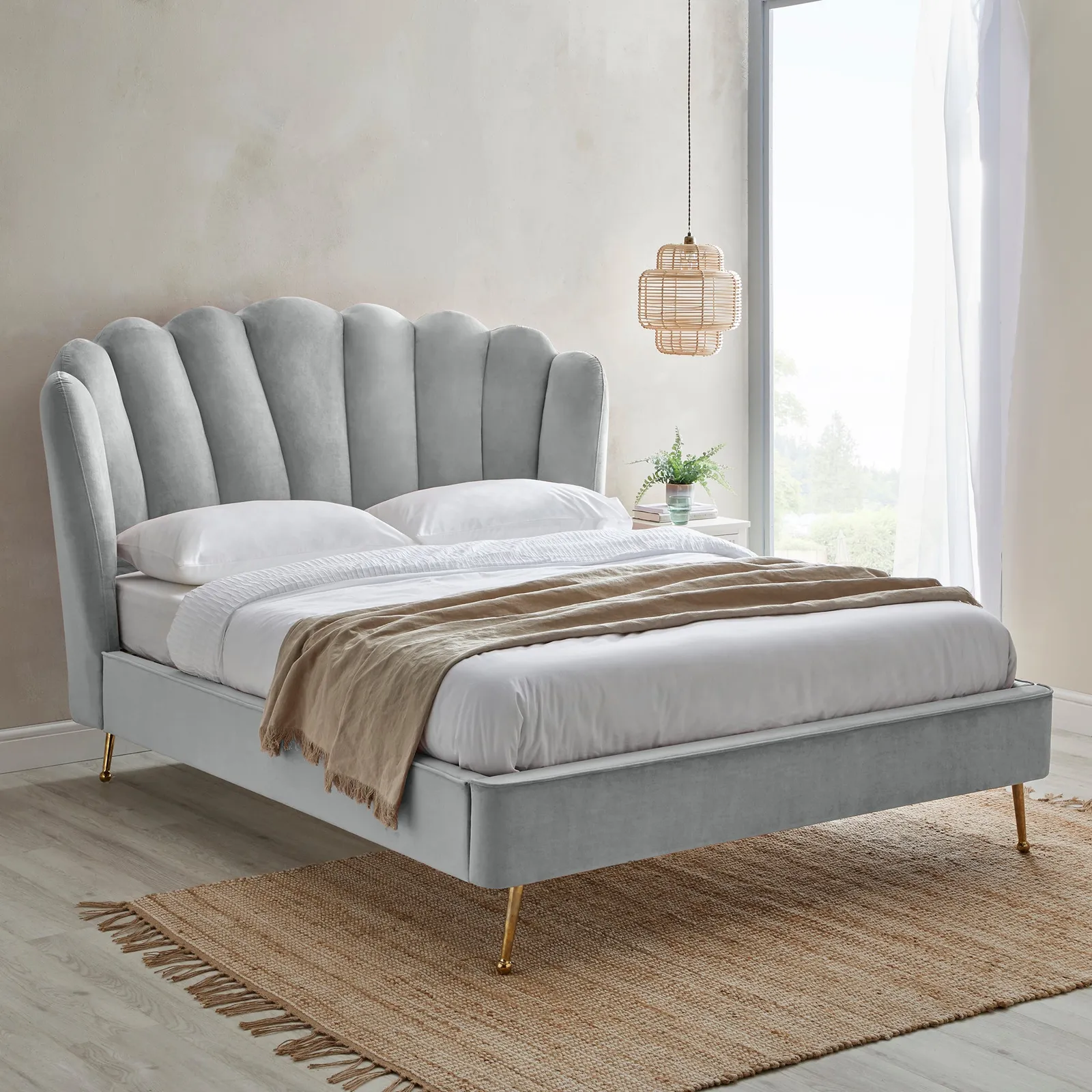 Vivian Bed Grey