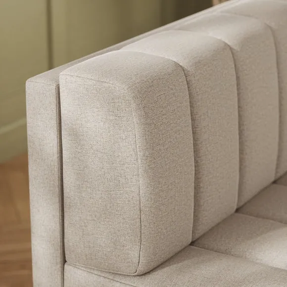 Amali Corner Dining Bench, Textured Weave 4