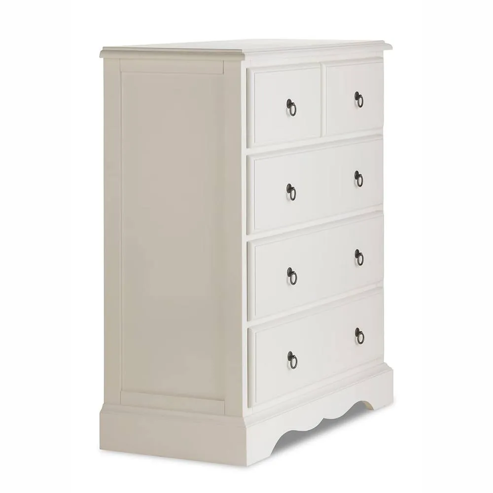 Statement Furniture Romance 2 Over 3 Chest of Drawers in Light Grey 2