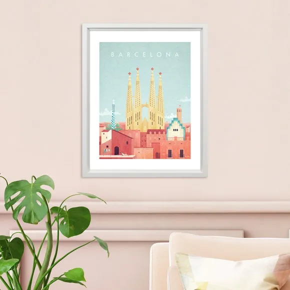 The Art Group Barcelona Framed Print 1