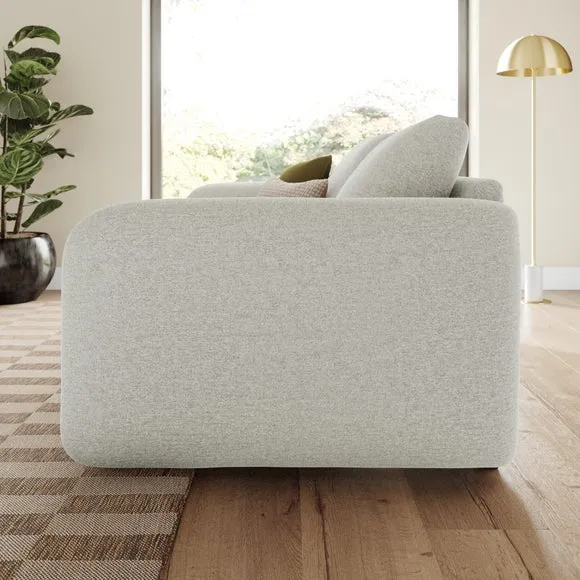 Luca Soft Chenille 3 Seater Sofa 2