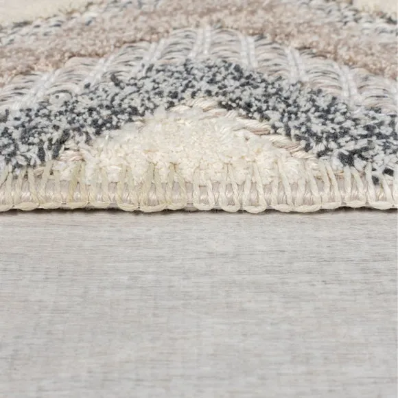 Beckett Washable Geometric Rug 4