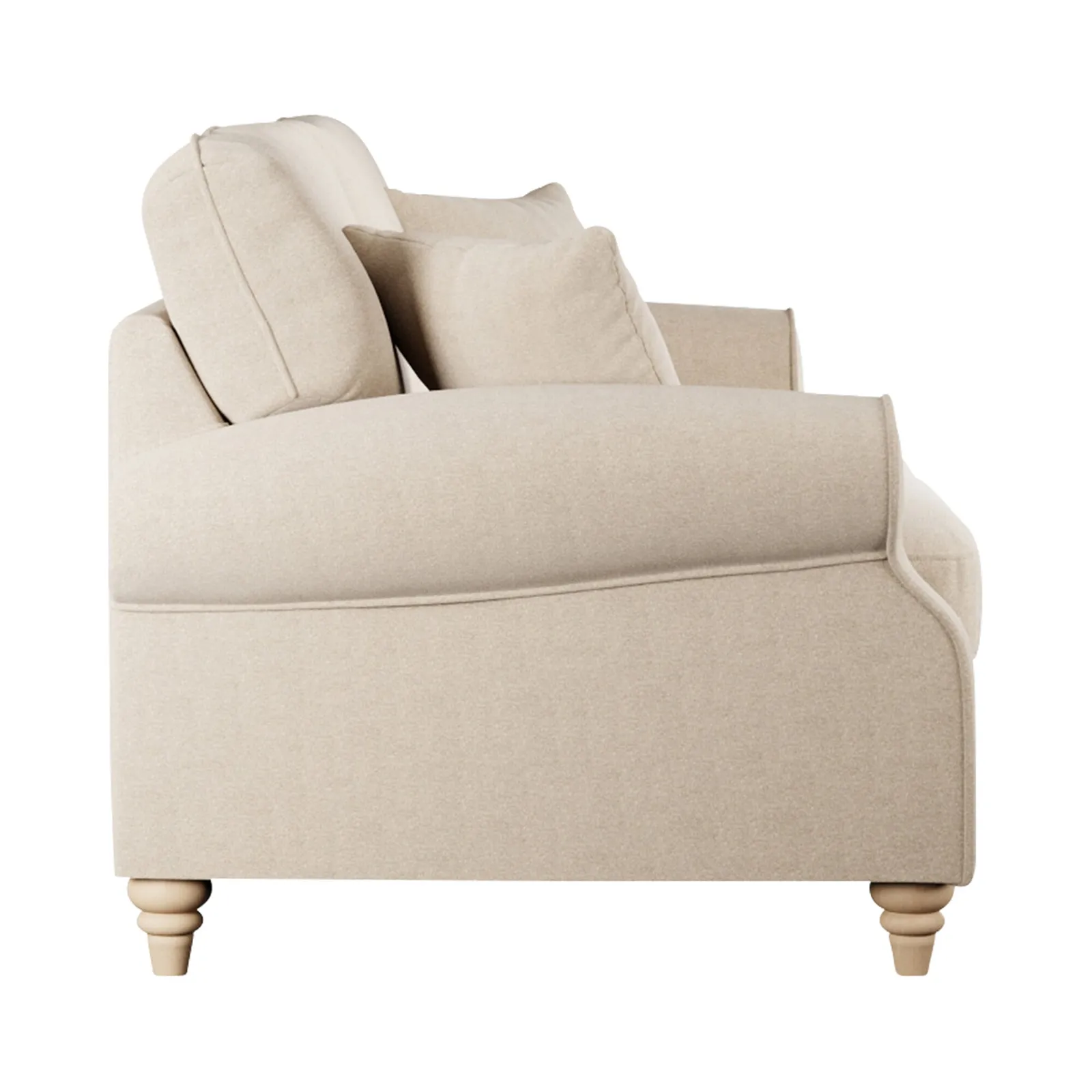 Hattie 4 Seater Sofa, Neutral Fabric | Barker & Stonehouse 3