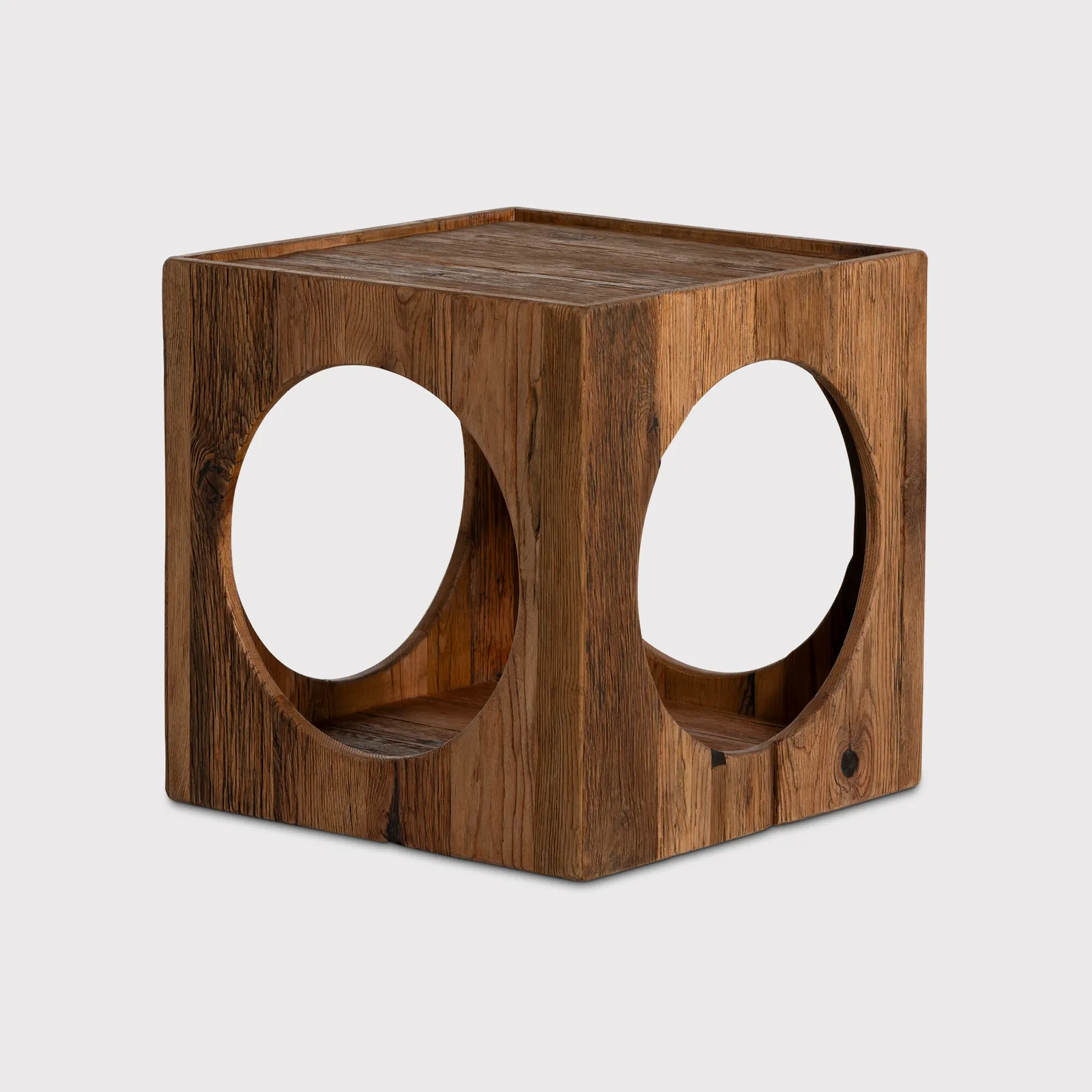Wicklow Side Table 60X60X60Cm, Brown Oak | Barker & Stonehouse