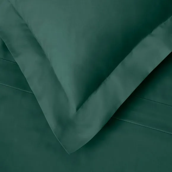 Dorma Crisp & Fresh 400 Thread Count Egyptian Cotton Percale Continental Pillowcase 2