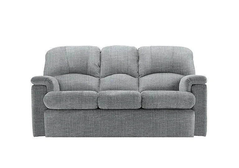 Chloe Small Fabric 3 Seater Sofa - Beach Duck Egg
