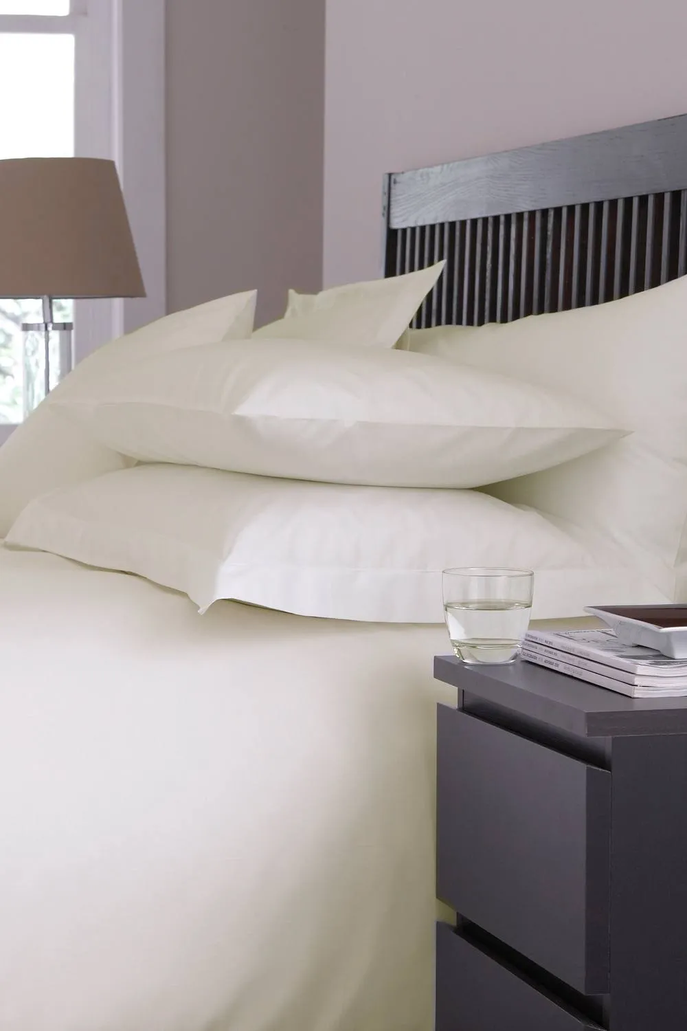 Martex Sestina 100% Cotton Oxford Pillowcase - 50x75cm in Ivory