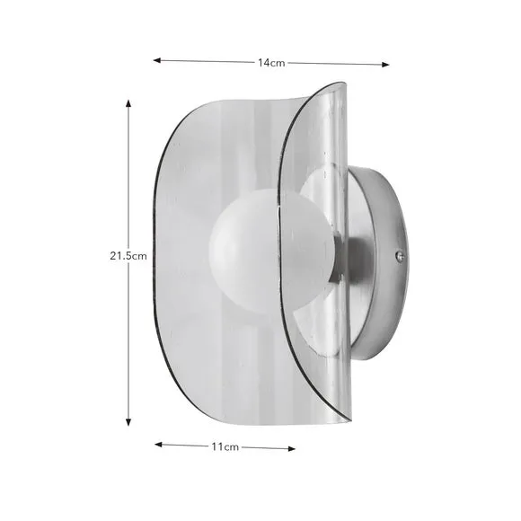 Curved Glass Wall Light 6