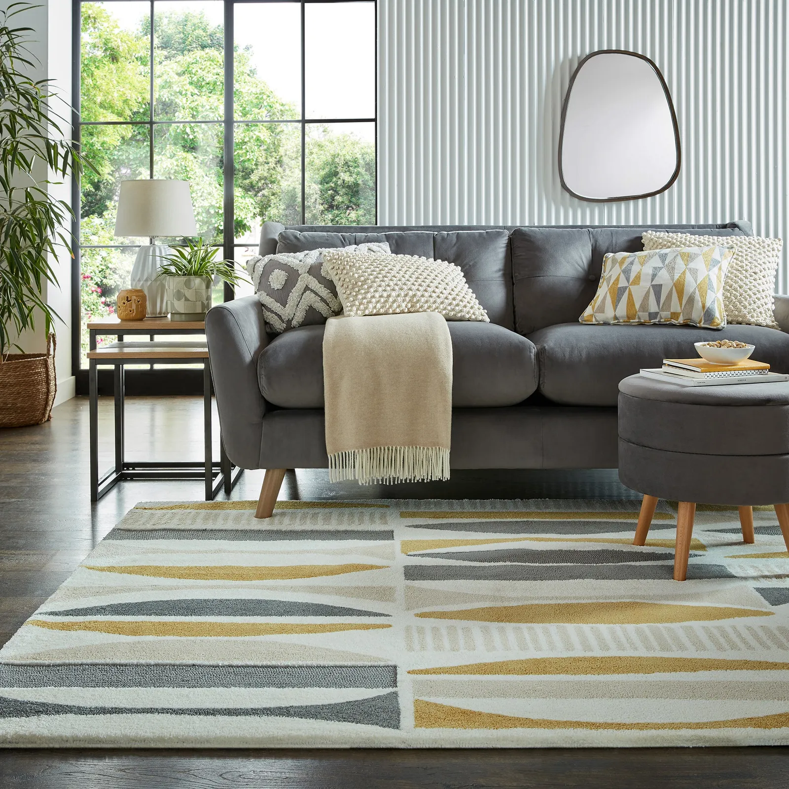 Cuba Geometric Rug Cuba Geometric Ochre