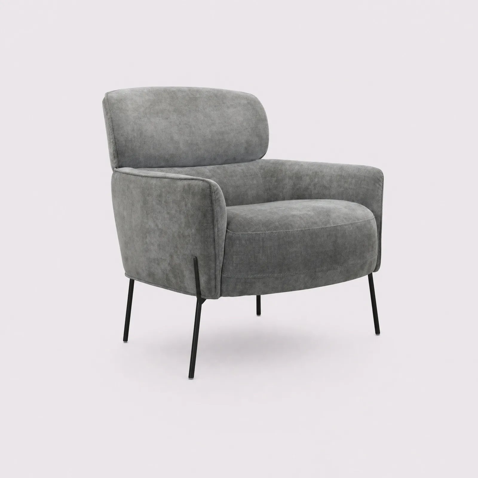 Lido Armchair, Grey Fabric | Barker & Stonehouse