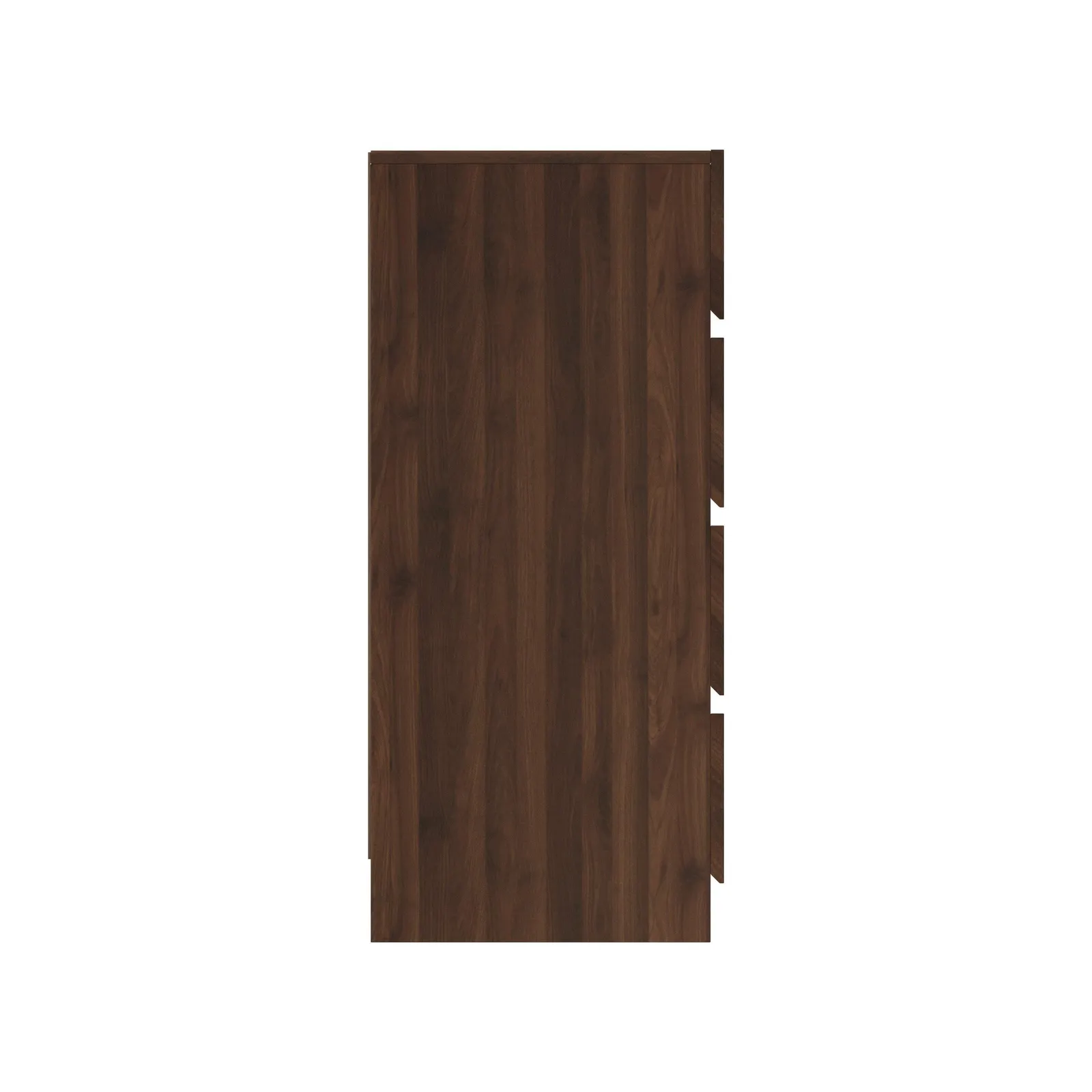 GFW Catania 4 Drawer Chest in Walnut 4
