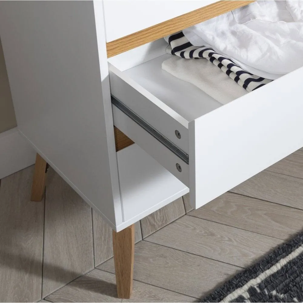 Nöa and Nani Otto Chest of Drawers 3+2 Drawer in White 3