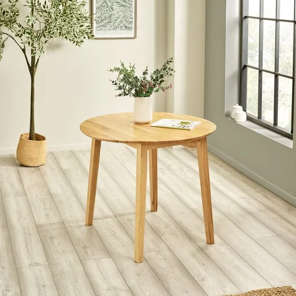 Coast Dropleaf Dining Table with 2 Coast Dining Chairs 4