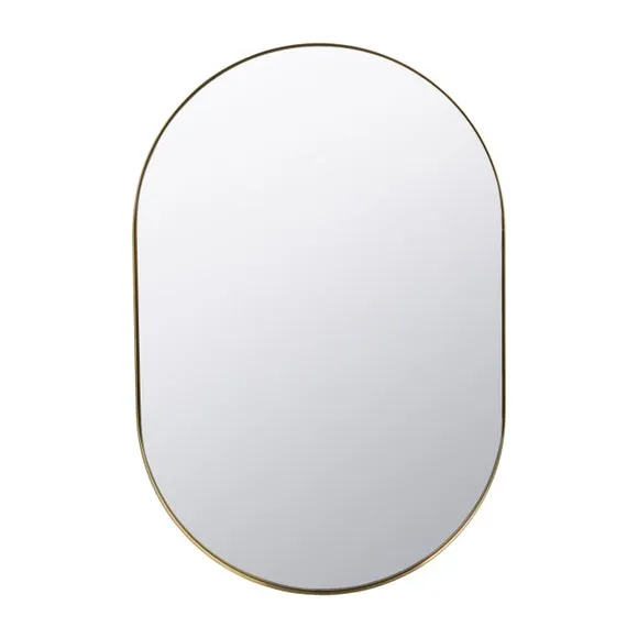 Slim Frame Lozenge Wall Mirror 3
