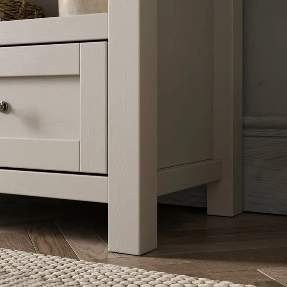 Olney Low Bookcase, Stone 5