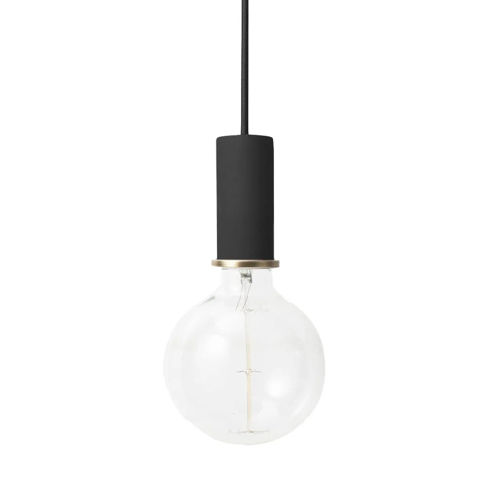 ferm LIVING Collect Pendant Light Black Low 2