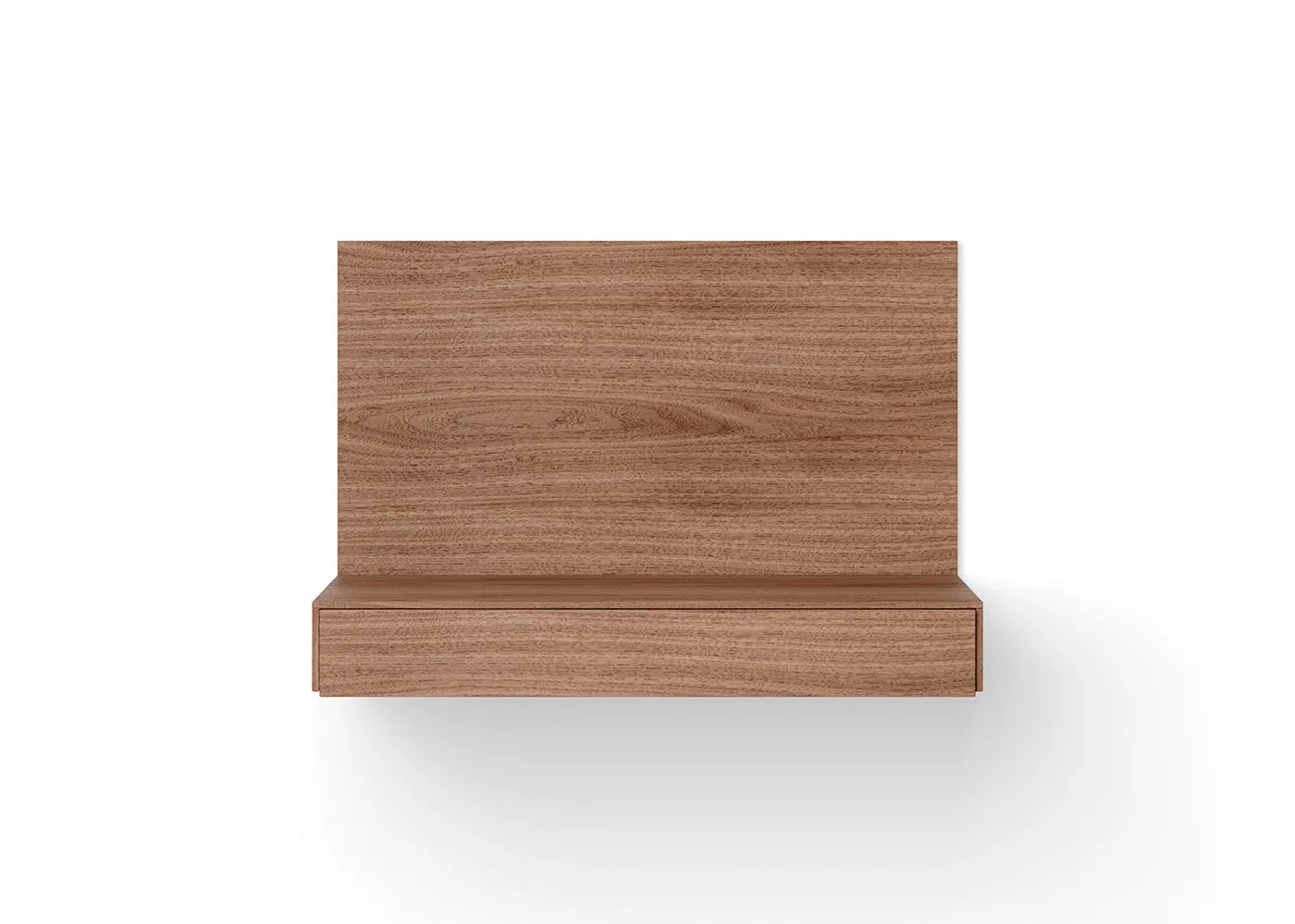 New Works Tana Wall Mounted Desk Walnut 1