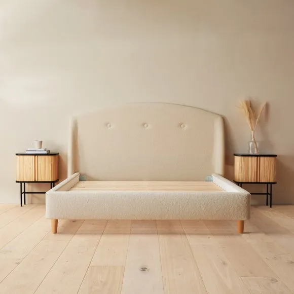 Silentnight Evana Bed Frame, Boucle 3