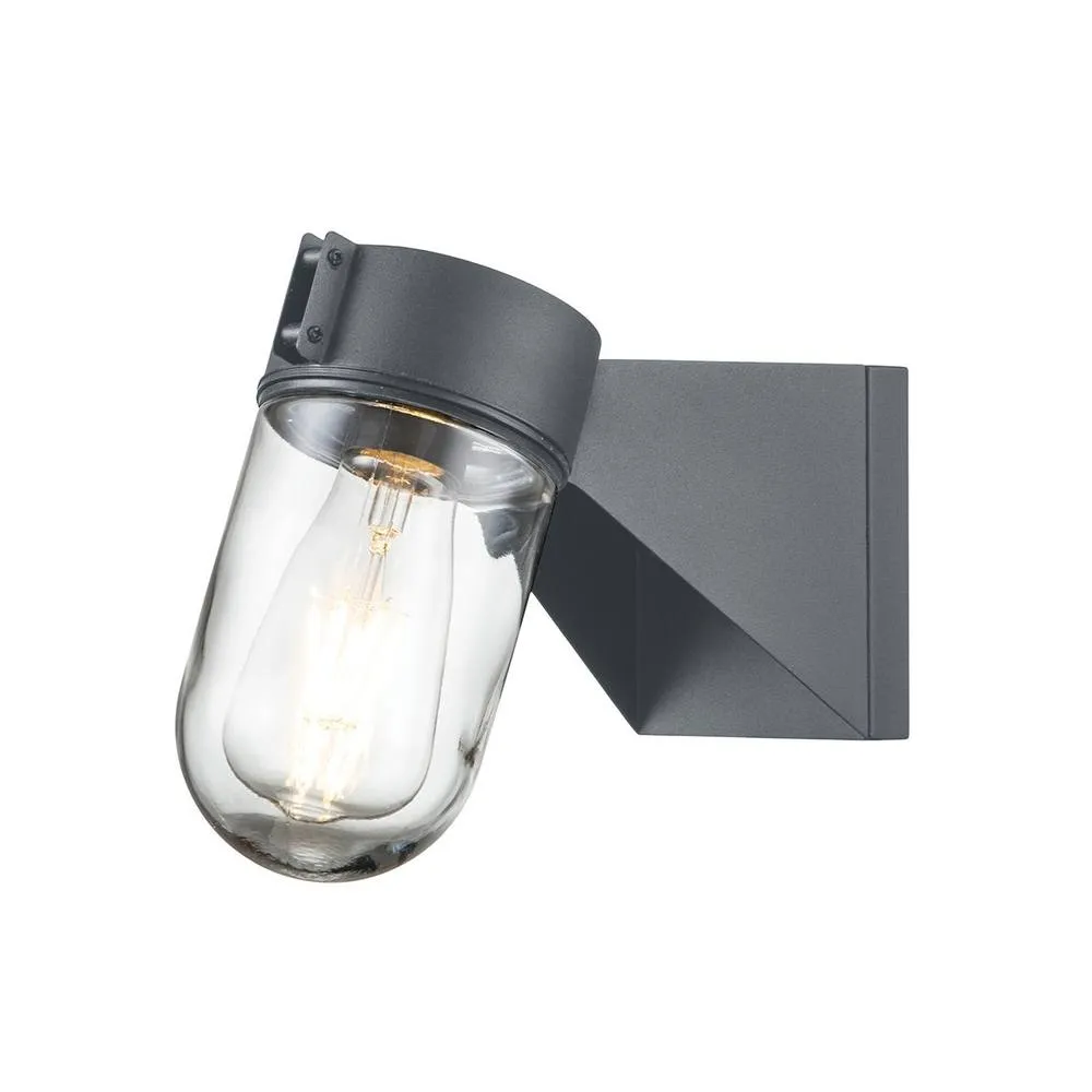 Netlighting Portofino Outdoor Wall Lamp Grey IP44