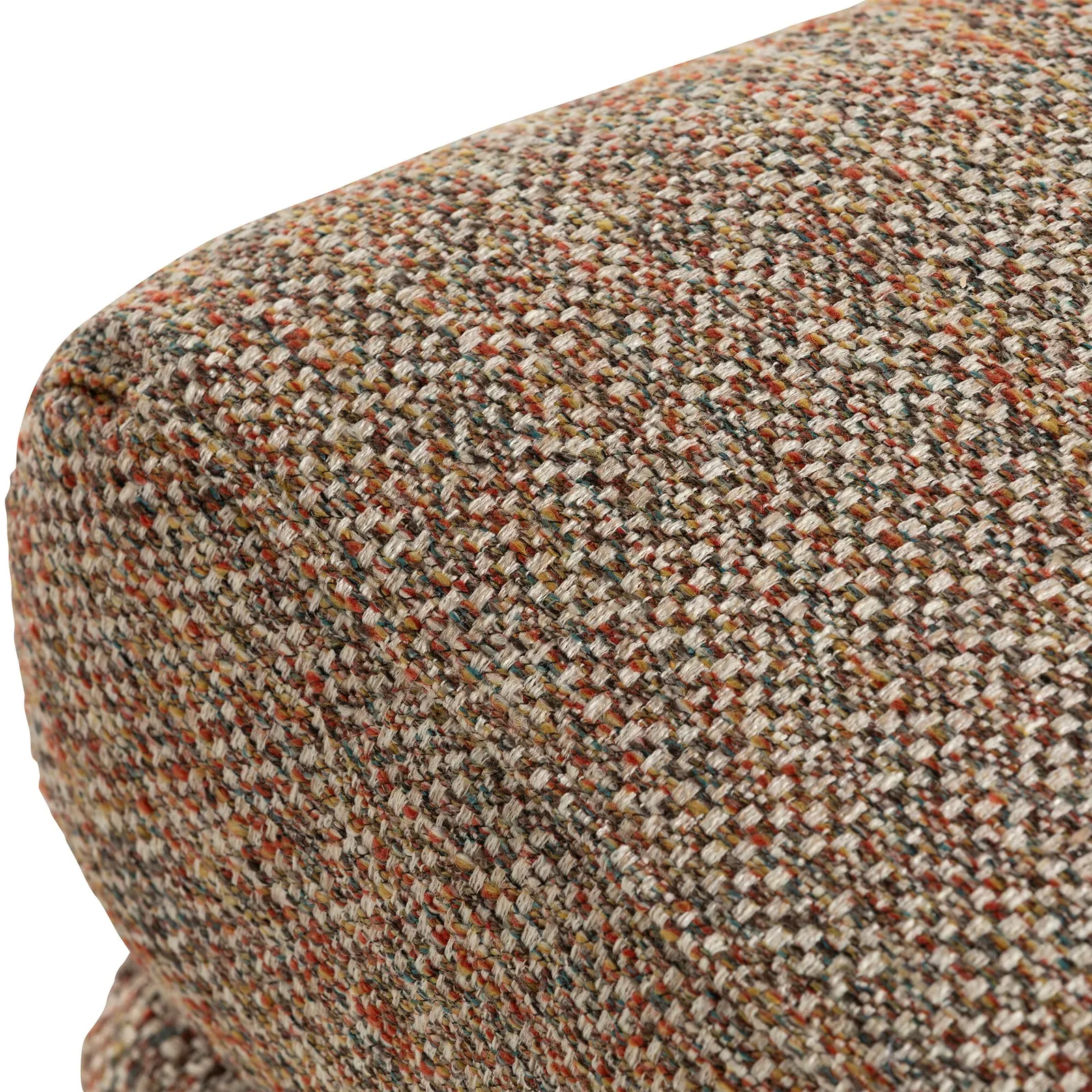 Ercol Aosta Footstool, Brown Fabric | Barker & Stonehouse 3