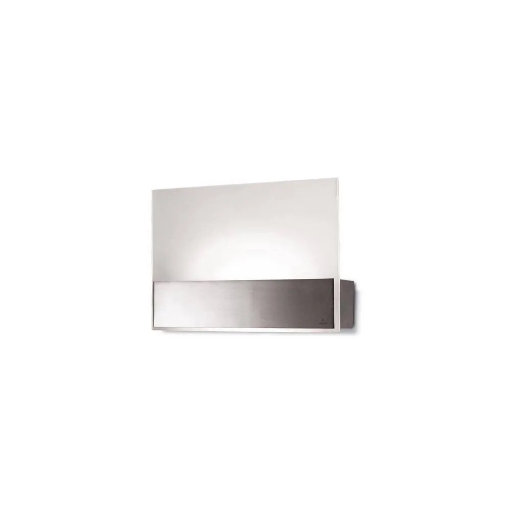 Netlighting LED 1 Light Indoor Small Wall Uplighter Satin Nickel Special Offer in Grey