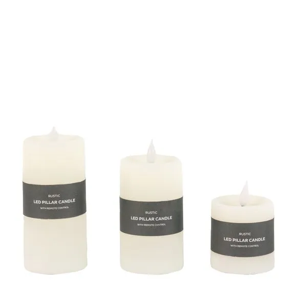 Cedar & Sage Set of 3 LED Candles 4