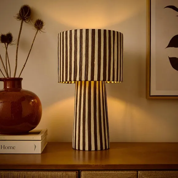 Suzie Striped Table Lamp 2