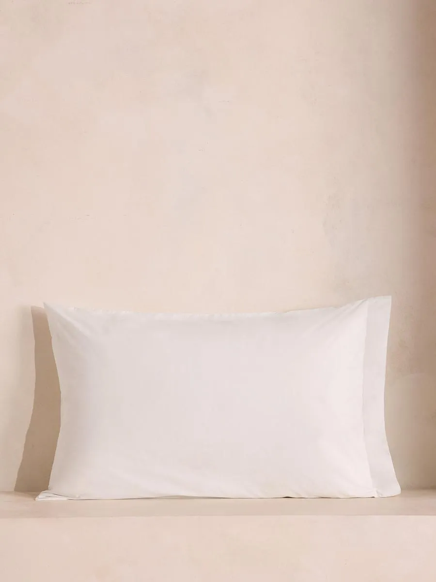 House Pillowcase White, King, Set of Two