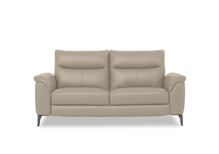 Morgan Leather 3 Seater Sofa