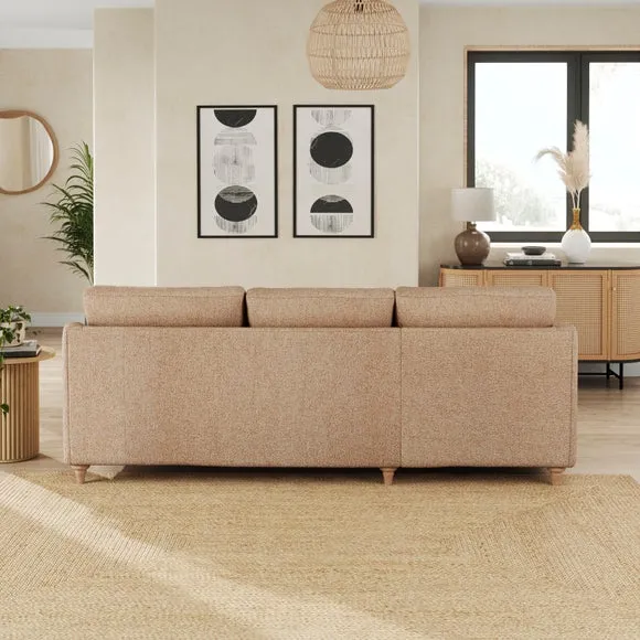 Hattie Cosy Weave Corner Chaise Sofa 3