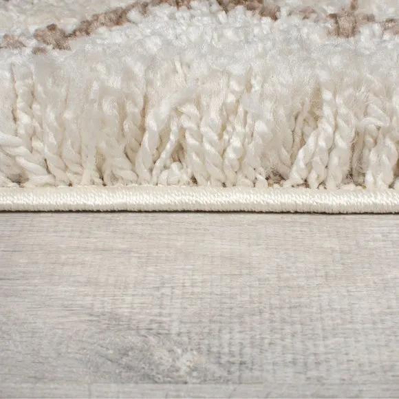 Slumber Geometric Shaggy Rug 4