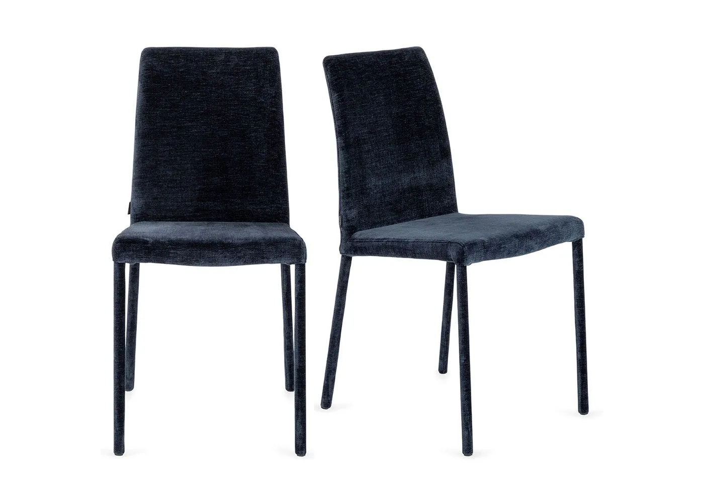 Heal's Bronte II Pair of Dining Chairs Blanik Denim