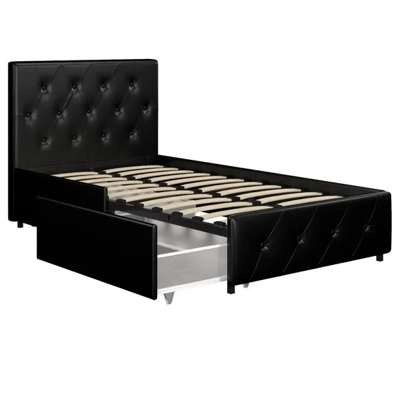 Dorel Home Dakota Bed with Storage 4