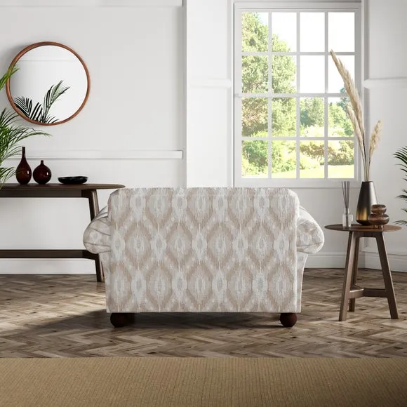 Angus Ikat Snuggle Chair 4