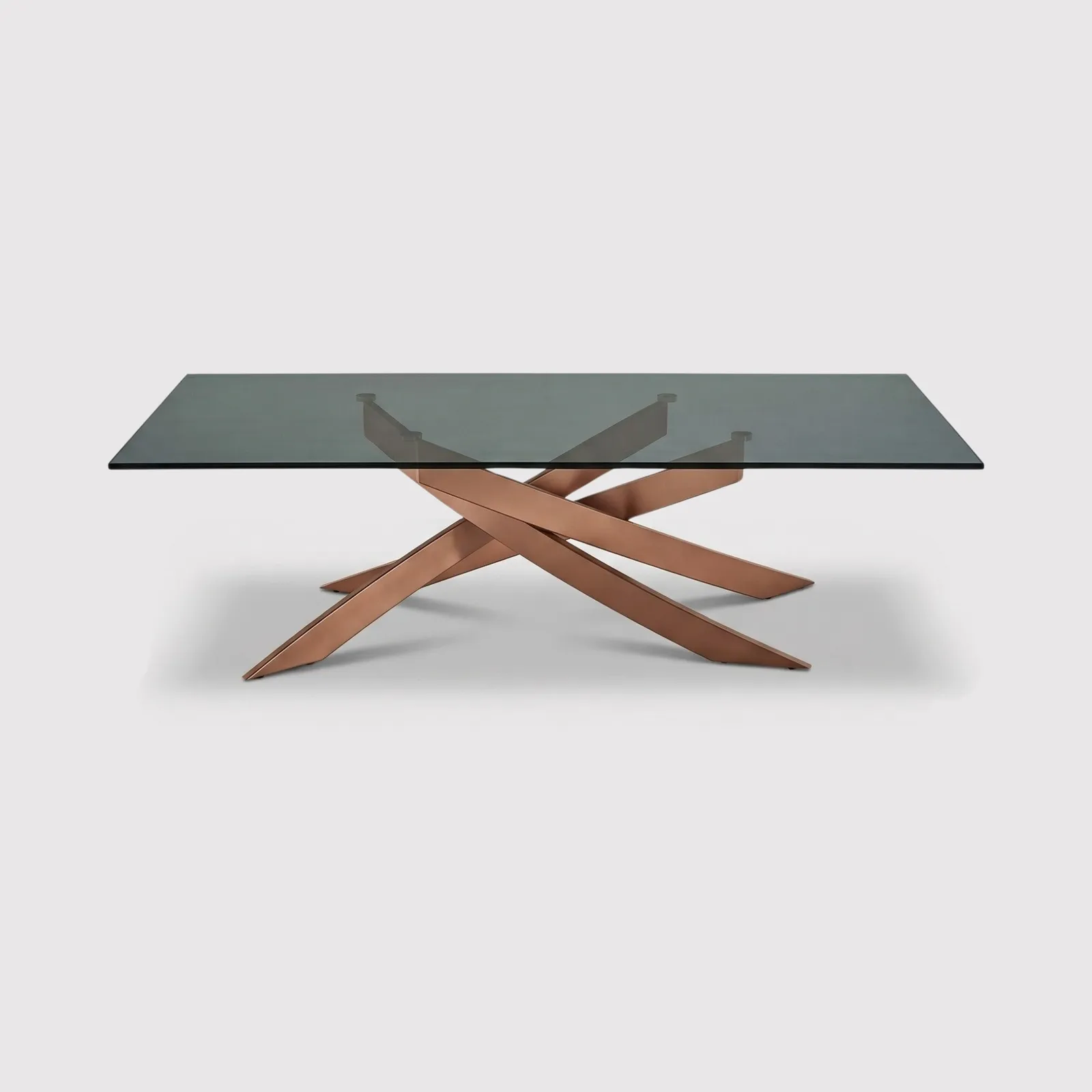 Bontempi Artistico Coffee Table 120X65X40Cm, Bronze Glass | Barker & Stonehouse
