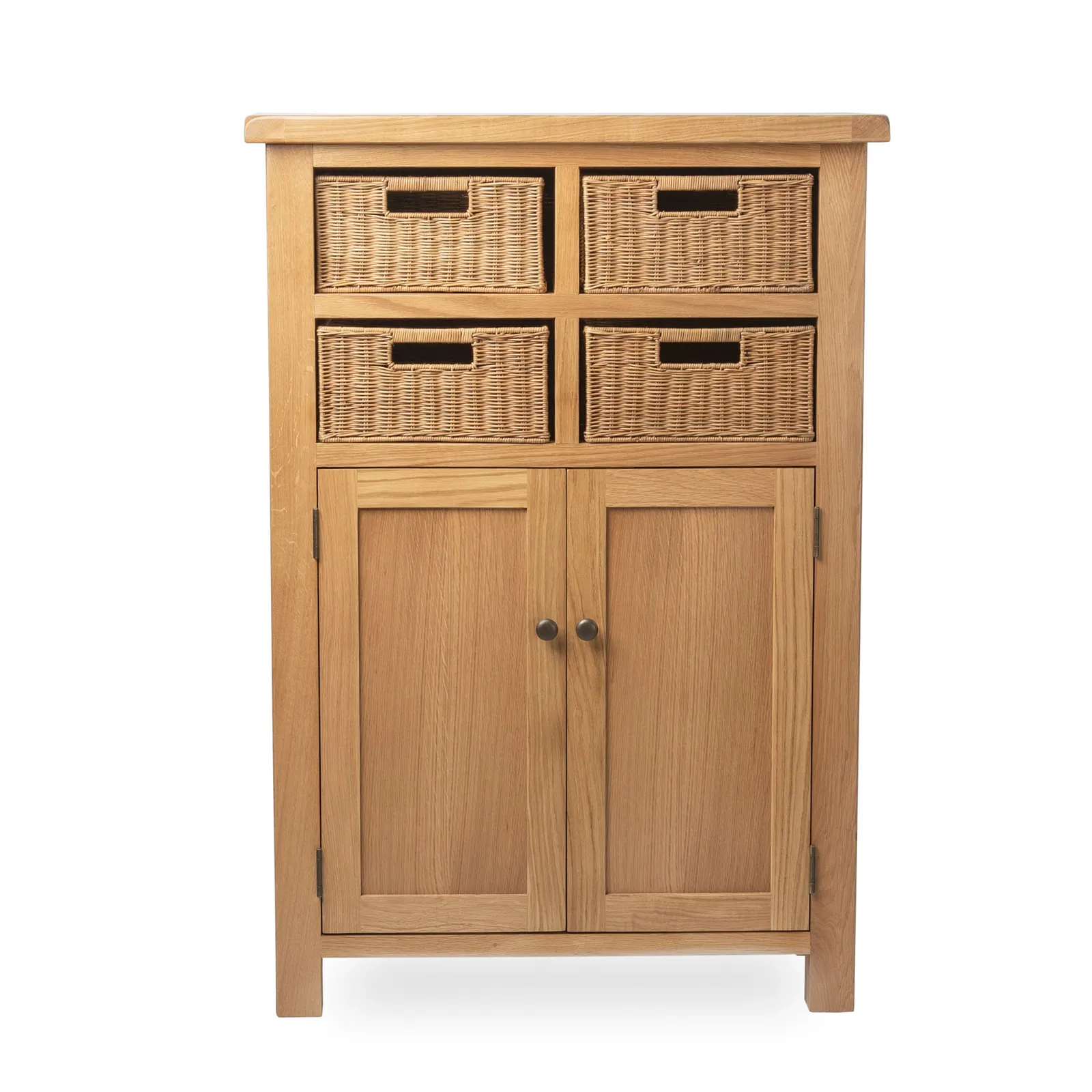 Sherbourne Oak Shoe Storage Natural