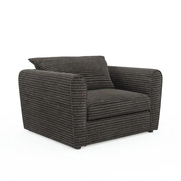 Blake Horizontal Jumbo Cord Snuggle Chair 6