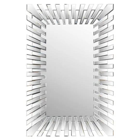 Starburst Rectangle Wall Mirror 3