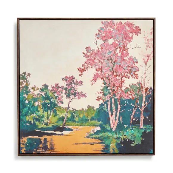 Forest Landscape Framed Canvas 3