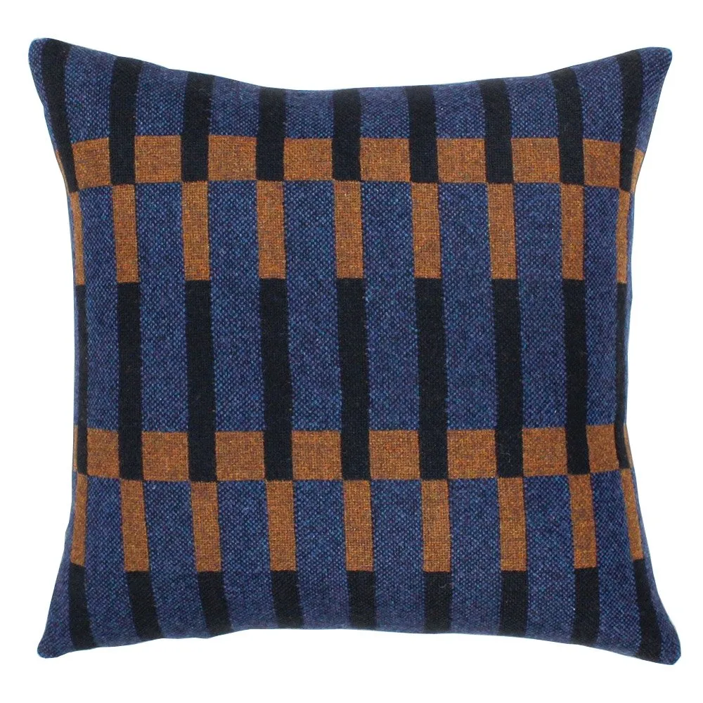 Dovetail Cushion Blue