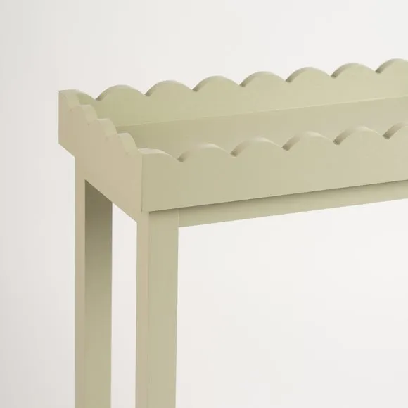 Scallop Sofa Side Table 2