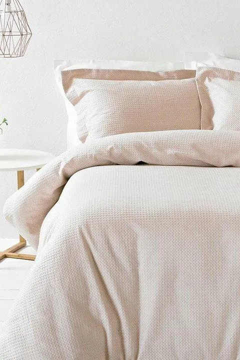 Waffle Duvet Set
